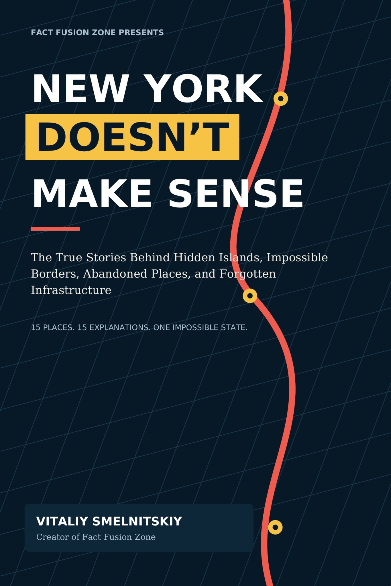 New York Doesn’t Make Sense book cover by Vitaliy Smelnitskiy